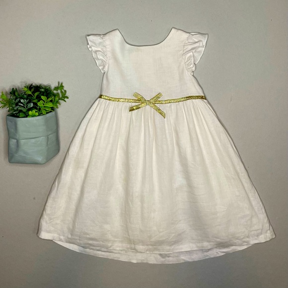 Camilla Other - Camilla ivory and gold dress size 4T.